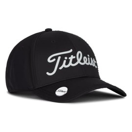 TITLEIST HJ22CCM BKWT Players Performance Ball Marker Cap, Black x White Men's