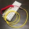 MICOMAKA Custom Double-Sleeved Mechanical Keyboard Cable, Handmade Coiled USB C