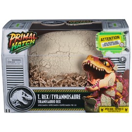Primal Hatch Jurassic World Interactive Toy Dinosaur & Egg, Hatch & Train Your own Baby Dino with 100+ Sounds & Reactions, Kids Toys for Boys & Girls Aged 5 & Up