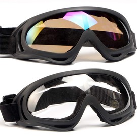 Peicees Pack of 2 Ski Goggles for Women Men Kids Snow Sports Motorcycle Snowboard Goggles