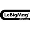 LeBigMag® Neodymium magnet, diameter 8.8 cm, rubberised with aluminium handle,