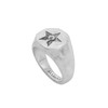 AllSaints Men's Star Signet Ring