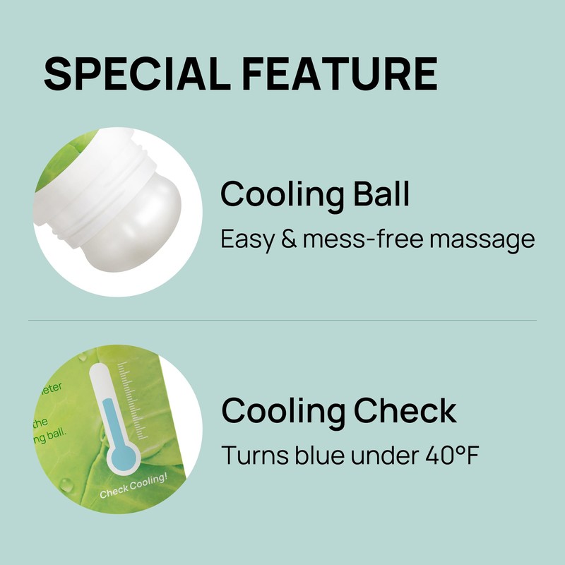Dr.Cabbage+ Cabbage Breast Cream 3.38 Oz with Special Cooling Ball