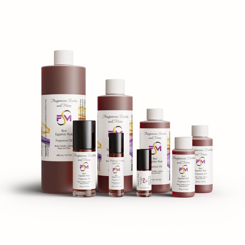 Red Egyptian Musk Fragrance Oil - 1 Fl Oz Plastic