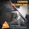 5 Pack Carbide Reciprocating Saw Blade Set, Premium Metal Blades