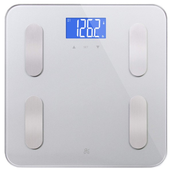 Greater Goods Smart Digital Bathroom Scale, Measures Body Weight, BMI,