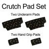 SPRING SEAON SPRING SEAON Underarm Crutch Pads and Hand Grip