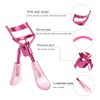 Uranian Eyelash Curlers Pink Lash Curler with 2 Silicone Refill
