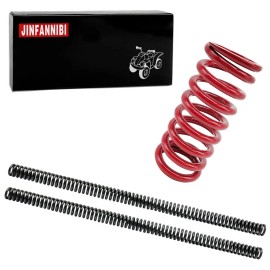 JINFANNIBI Motion Heavy Duty Front Fork & Rear Spring Kit for Yamaha TTR125L TTR125 2000-08