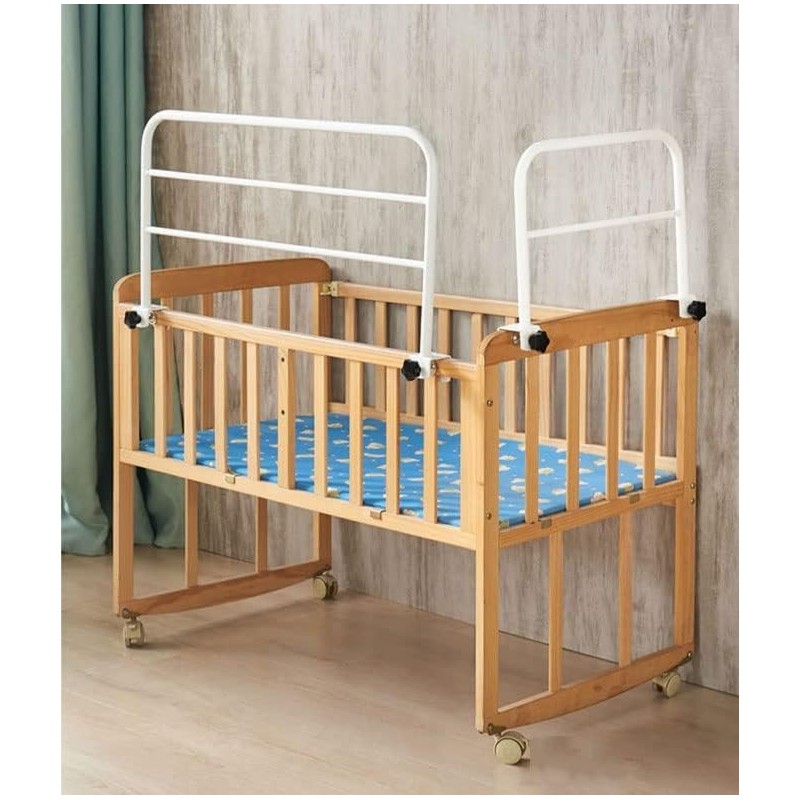 Adjustable Bed Rail for Elderly Bedside Standing Assist, clip-on Bed