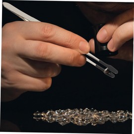 Ipetboom 5pcs Stainless Steel Tweezers Kit Flat Tip Multi Functional Stamp Collecting Coin Handling False Eyelash Applicator Craft Tool