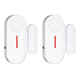 Door Window Alarm 110DB Door Alarms for Kids Safety, Wireless Sensor Door Window Burglar Alarm-Door Sensor Alarm for Home