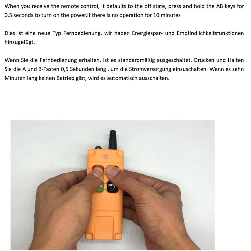 Imoumou Remote Control 4 Channels RF Wireless Remote Control Switch