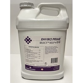 Enviro Prime Select Kelp 4-0-0 Liquid Fertilizer (2.5 gallons) by Prime Source- Supplemental nitrogen with complexed micronutrients Added