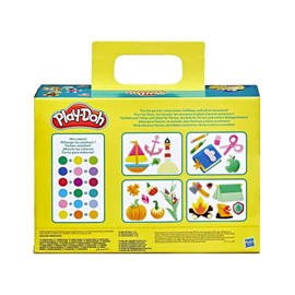 Hasbro Play-Doh 50 Pack O' Fun Modeling Compound With 25 Different Colors, 50 Cans asst