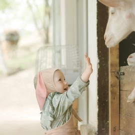 JELLYTREE Gorro de bebé con forro de muselina de algodón suave para niños pequeños, gorra natural, 6 m, 12 m, 18 m, 1 paquete: gris cálido, 0-3 meses