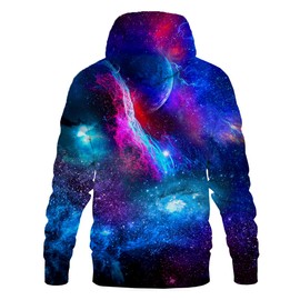 Hgvoetty 3D Graphic Hoodies for Men Women Unisex Space hooded Sweater hoodies Realistic Print Cool Sweatshirts Jackets with Pocket S