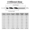 Meccion Wood Drill Bits 4mm 10Pcs Brad Point Auger Drill