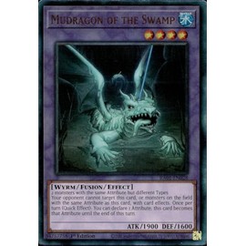 Mudragon of The Swamp (PUR) - RA01-EN028 - Prismatic Ultimate Rare - 1st Edition