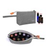 Luxja Essential Oil Carrying Bag - Holds 8 Bottles (5ml-15ml,