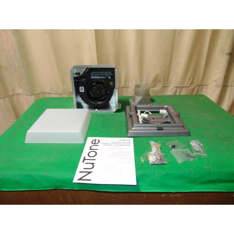 NuTone InVent NuTone Bathroom Exhaust Fan Vent With Light 70