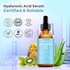 +1HEROLABS Hyaluronic Acid Serum for Face Anti Aging, Fine Lines,