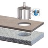 Wolfcraft 5926000 Diamond Ceramic Hole Saw accessory with 10 mm
