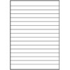 LANDRÉ 100050495 Ring Binder Refill Pages, Wood-Free, Rounded Corners, Punched