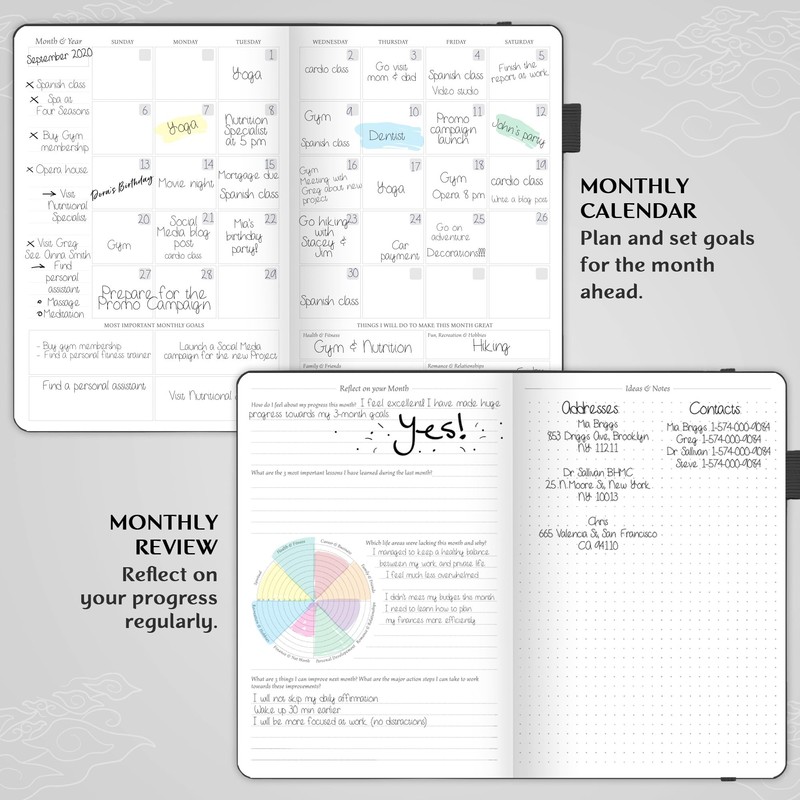 Legend Planner – Weekly & Monthly Life Planner to Hit
