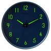 MEIRED Night Light Wall Clock 12 Inch Silent Non Ticking
