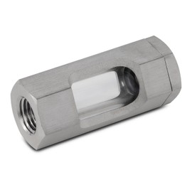 BVV Female NPT Stainless Steel Sight Glass - 1/4"