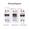 SINOTIMER Adjustable Voltage Surge Protector 110VAC 120VAC, Relay with LED