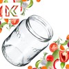 KADAX Preserving Jars, Jam Jars 720 ml, Preserving Jars with