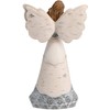 Pavilion - Elements Grandmother Angel Figurine - 8-Inch, Holding Heart,
