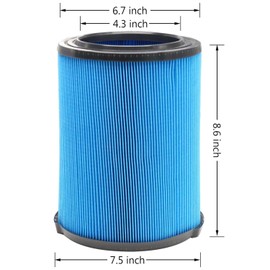 VF5000 Wet/Dry Cartridge Replacement Filter for rigid 5-20 Gallon Shop Vacuums WD1450 WD0970 WD1270 WD09700 WD06700 WD1680 WD1851 RV2400A