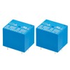 Weasch 2 Pack PCB Power Relay SRD-09VDC-SL-C, DC 9V Coil,