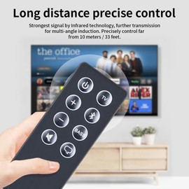 PZL Replacement Remote Control for 838309-1100 Bose Solo 5 10 15 Soundbar Series II / 418775 410376 431974 845194 TV Soundbar Sound System TV Speaker