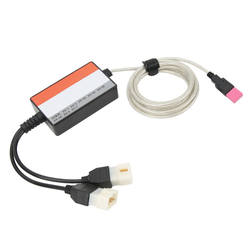 Excavator Diagnostic Cable Accurate Flexible Replacement For Hitachi V3.10 Dr.ZAX200