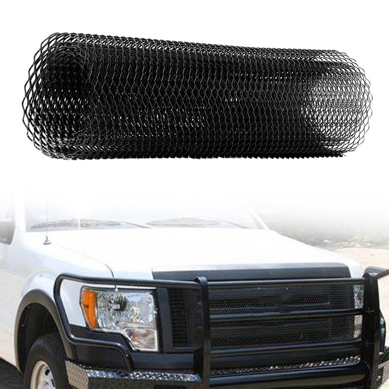 6*12mm Aluminum Alloy Car Front Grille Mesh Sheet Grid Body