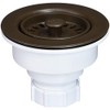 BLANCO, Café Brown 441094 SILGRANIT-Matched Kitchen Drain Basket Strainer, 3.5"