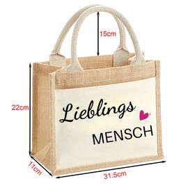 Besondere Menschen Geschenk Lieblingsmensch Tasche Lieblingsmensch Geschenk Abschiedsgeschenk für Freund Frauen Kollegin Geburtstag Weihnachten