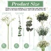 Yunlly Babys Breath Artificial Flowers Faux Eucalyptus Stems Leaves Set