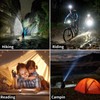 Hilngav 5 Pack Mini Small Pocket LED Flashlight USB-C Rechargeable
