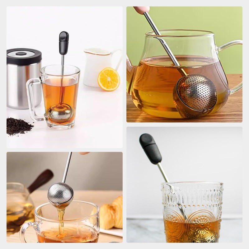 Zhejia Ball Infuser Tea Strainer, Stainless Steel, Tea Strainer, Ultra