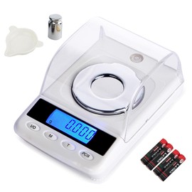 Precision Scale 0.001 g x 3.5 oz (0.001 g) x 100 g Precision Electronic Scale (Upgraded 2024 Version) Digital 0.001 g Electronic Balance, Digital Scale, Precision Scale, 0.001 g Unit, Measuring Plate