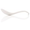 White Ceramic Japanese Soup Spoon