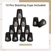 yeesport 12 Pcs Sport Stacking Cups, Speed Training Game for