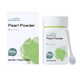 Pearl Powder, 7.05OZ / 200g 99.9% Purity, Cosmetic Grade, Organic Pearl Powder For DIY Mask, Cream And Lotion, Organic Pearl Powder For Homemade Cosmetics