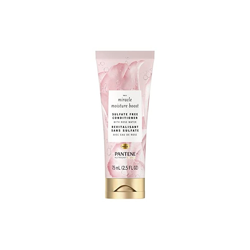 Pantene, Nutrient Blends Miracle Moisture Boost With Rose Water, 2.5