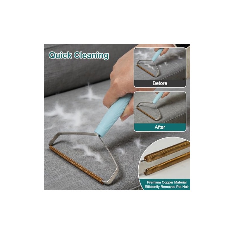 4-in-1 Pet Grooming Kit for Cats & Dogs - Hair